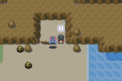 Aparición de Suicune en la costa de Cianwood City